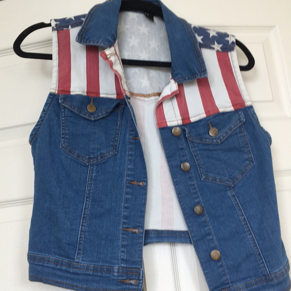 American flag vest 🇺🇸